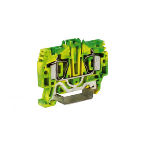 HTE.4, зажим для заземления, 4 кв.мм желто-зеленый | ZHT250 | DKC