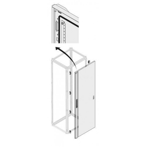 Дверь глухая IP65 H=1800мм W=400мм|1STQ007348A0000 | ABB