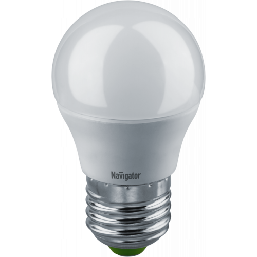 Лампа светодиодная LED 7Вт Е27 230В 2700К NLL-G45-7-230-2.7K-E27-DIMM диммируемая | 94377 | Navigator