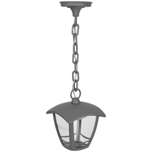 Садово-парковый светильник ДСУ 07-8-001 У1 «Марсель» серый 8Вт светодиодный подвесной | Б0057509 | ЭРА