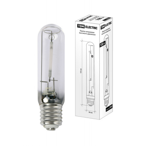 Лампа натриевая высокого давления ДНаТ 100 Вт Е40 | SQ0325-0027 | TDM