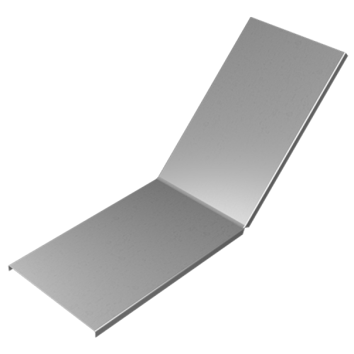 Крышка лестничного вертикального внутреннего угла 45х200 | KLNL45*200 HD | КМ-профиль