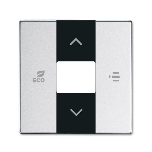 Накладка контроллера фанкойлов free@home, цвет серебристый алюминий|6220-0-0243| ABB
