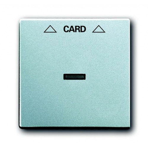Плата центральная (накладка) для мех. карточного выкл. 2025 U, серия solo/future, цвет серебристо-алюминиевый | 1710-0-3670 | 2CKA001710A3670 | ABB