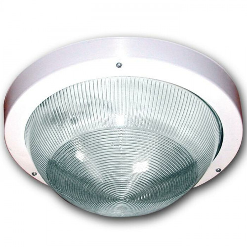 Светильник для ЖКХ под лампу НПП Селена 1 03-001 100Вт ЛН/КЛЛ/LED Е27 IP65 корпус белый | 1005500139 | Элетех