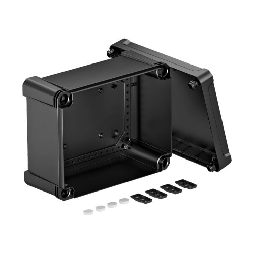 Распределительная коробка X16C, IP 67, 241x191x126 мм, черная, сплошная стенка | 2005610 | OBO Bettermann