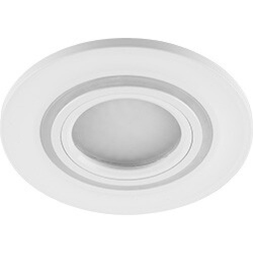 Светильник потолочный встраиваемый CD600 15LED*2835 SMD 4000K, MR16 50W G5.3, белый | 29711 | FERON