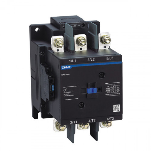 Контактор NXC-400 400A AC/DC 380В-415V/АС3 2НО+2НЗ 50Гц (R) | 836547 | CHINT