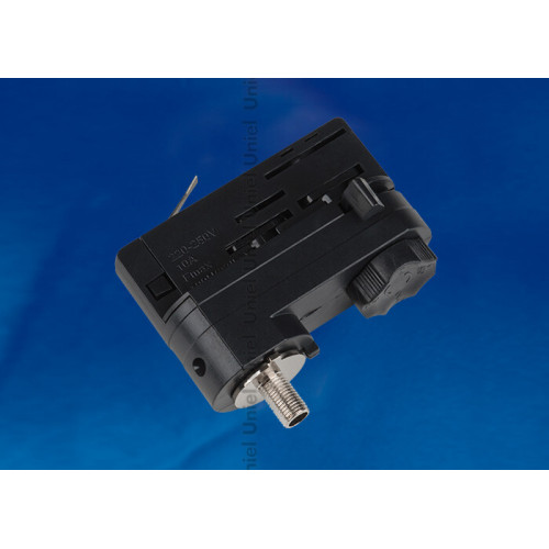 Адаптер для трехфазного шинопровода осветительного черный UBX-A61 BLACK 1 POLYBAG | 09788 | Uniel