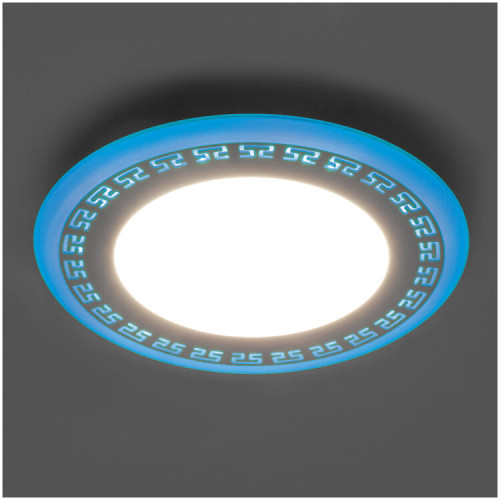 Светильник светодиодный встраиваемый декоративный AL2440, 16W, 1280Lm, белый (4000К) и синий | 29598 | FERON