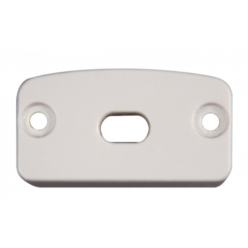 Заглушка торцевая для алюминиевого профиля PAL 1808 сквозная 25 штук в упаковке | 1037503 | Jazzway