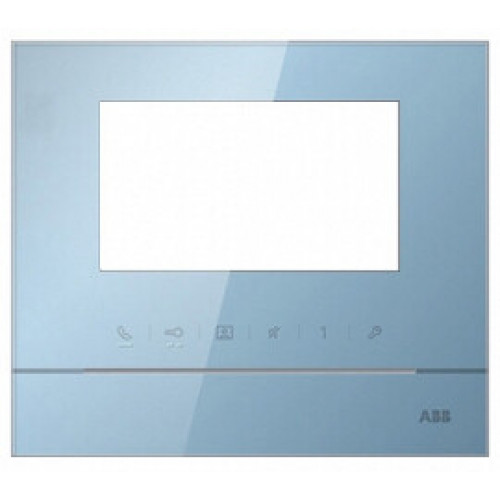 Рамка для абонентского устройства 4,3, голубой глянцевый | 52311FC-L | ABB