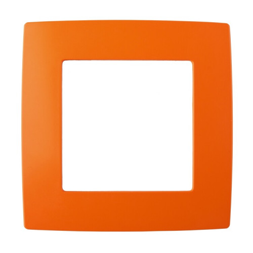 Рамка на 1 пост 12-5001-22 , оранжевый (20/200/5000) |Б0019387 | ЭРА