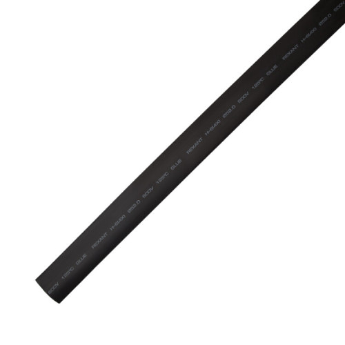 Термоусадочная трубка клеевая 52,0/13,0 мм, (4:1) черная, упаковка 2 шт. по 1 м | 23-5206 | REXANT