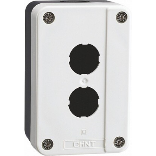 Корпус для кнопок NP2 2 места NP2-B02 | 574885 | CHINT