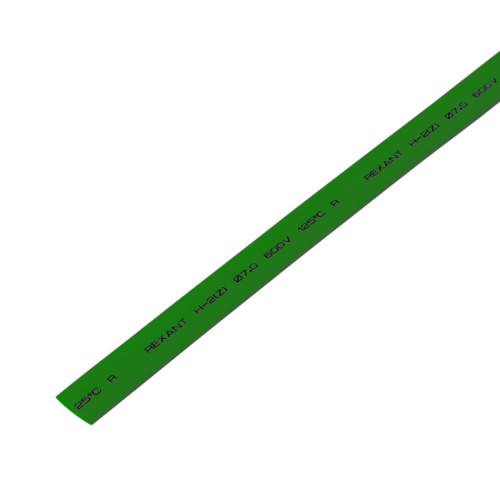 Термоусадка 8,0 / 4,0 мм, зеленая (1м) | 20-8003 | REXANT