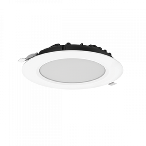 Cветильник светодиодный даунлайт ДВО DL-SLIM круглый встраиваемый 172*38мм 20W 4000K IP44 монтажн D 145 мм DALI | V1-R0-00547-10D01-4402040 | VARTON