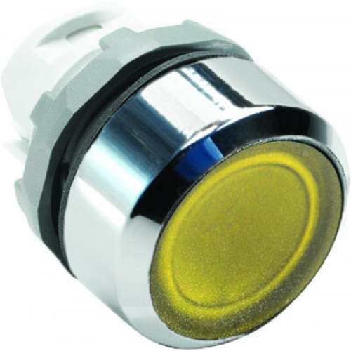 Кнопка MP2-21Y желтая (только корпус) с фиксацией с подсветкой | 1SFA611101R2103 | ABB