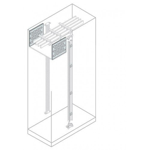 Перегородка вертикальная шинного отсека 200x600мм ВхШ | EE2600 | ABB