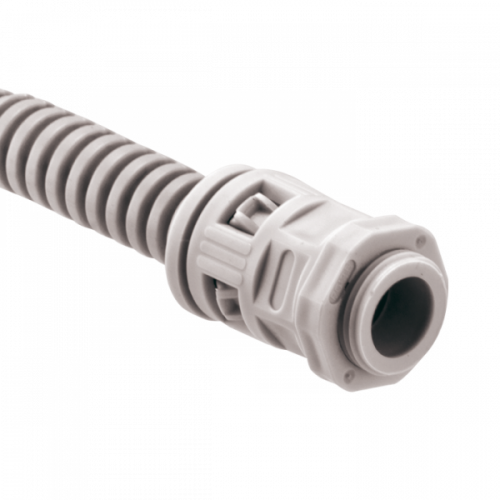 Коннектор для гофрированной трубы (16мм.) (50шт.) Plast EKFPROxima | kn-t-16 | EKF