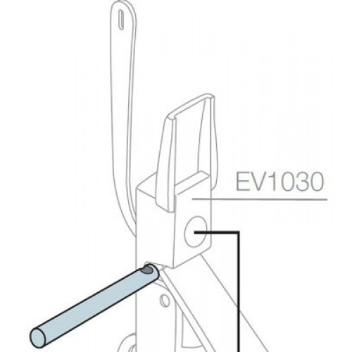 Ручка для шкафов IS2 | EV1030 | ABB