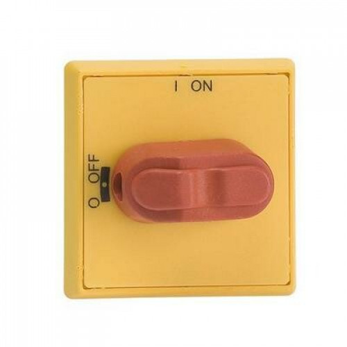 Ручка управления OHYS2AJ1E-RUH (желто-красная) для упр. через дверь рубильниками типа OT16..125F|1SCA108302R1001| ABB
