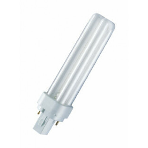 Лампа энергосберегающая КЛЛ 26Вт G24d-3 тепло-белая 2700К DULUX D 26W/827 G24D-3 10X1 | 4050300011912 | Osram