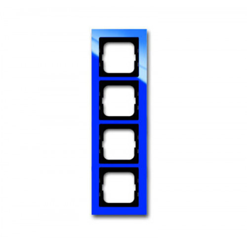 Рамка 4-постовая, серия axcent, цвет синий | 1754-0-4354 | 2CKA001754A4354 | ABB