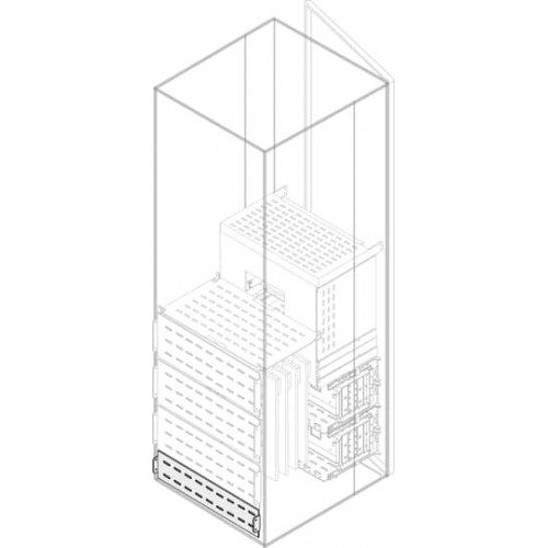 Перегородка верт.задн. H=100мм W=600мм | 1STQ001999B0000 | ABB