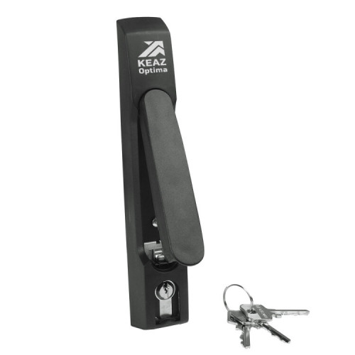 Комплект замка для шкафов OptiBox M, поворотная ручка, цилиндрическая личинка | 306447 | КЭАЗ