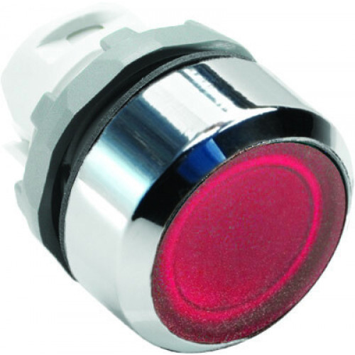Кнопка MP2-21R красная (только корпус) с фиксацией с подсветкой | 1SFA611101R2101 | ABB