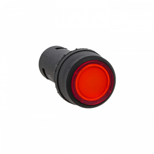Кнопка SW2C-10D с подсветкой красная NO 24В EKF PROxima | sw2c-md-r-24 | EKF