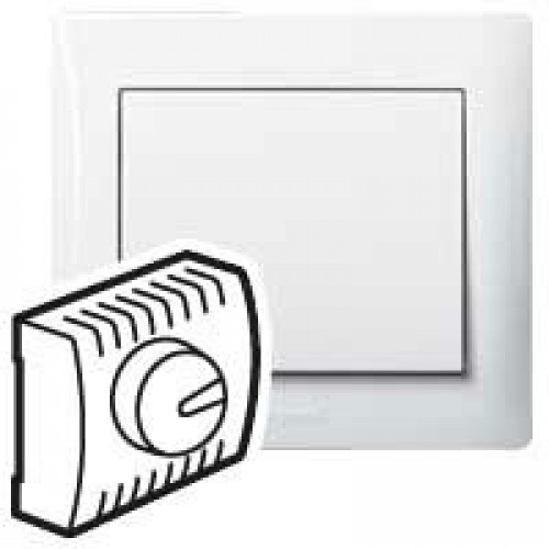 Galea Life Белый Накладка светорегулятора поворотного 1000W | 777059 | Legrand