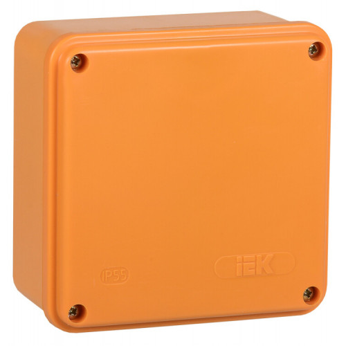 Коробка распределительная огнестойкая ПС 100х100х50мм 6P 4мм2 IP44 гл. с. | UKF20-100-100-050-6-4-09 | IEK