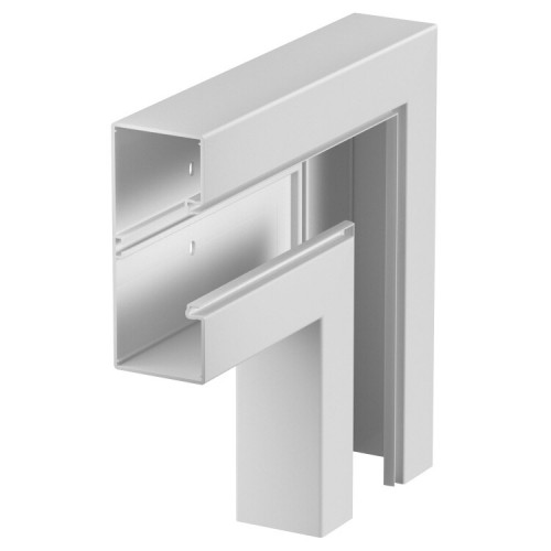 Плоский угол кабельного канала Rapid 80 70x170 мм (ПВХ,светло-серый) (GK-F70170LGR) | 6274722 | OBO Bettermann