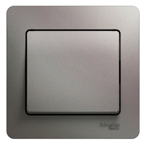 Glossa Платина Выключатель 1-клавишный сх.1, 10AX (в сборе) | GSL001212 | SE