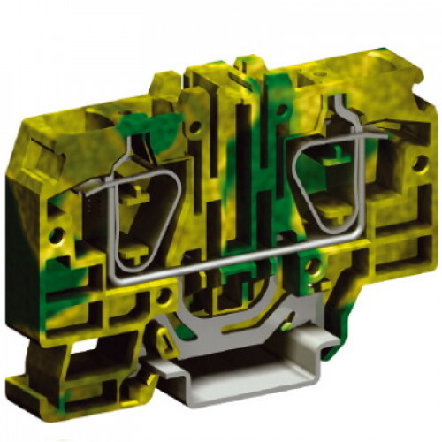 HTE.16, зажим для заземления, 16 кв.мм желто-зеленый | ZHT340 | DKC