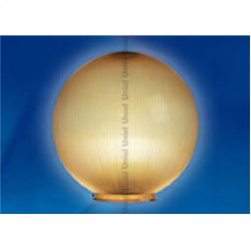 Рассеиватель для садово-паркового светильника UFP-R250B BRONZE шар сфера гладкая D=250мм | 08080 | Uniel