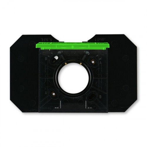 ABB Levit Зелёный / дымчатый чёрный Розетка для централизованных систем пылеудаления Антрацит / дымчатый чёрный | 5530H-C67107 67 | 2CHH506717C4067 |