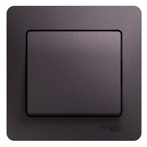 Glossa Сиреневый туман Выключатель 1-клавишный сх.1, 10AX (в сборе) | GSL001412 | SE