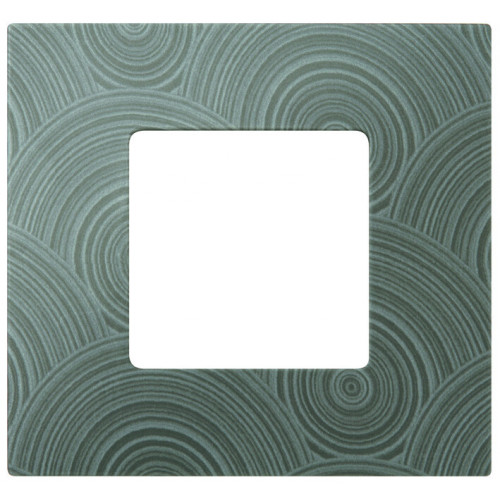 Simon 27 Накладка декоративная на рамку базовую, 3 поста, S27 Play, Extrem, текстурный серый | 2700637-805 | Simon