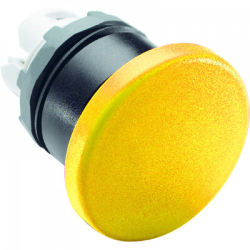 Кнопка MPM1-10Y желтая ГРИБОК б/фикс | 1SFA611124R1003 | ABB