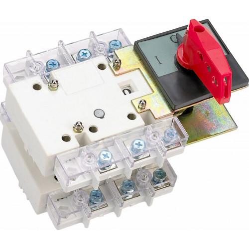 Выключатель-разъединитель ВР-101 3Р 160A на два направления тандем с видимым разрывом | 40151DEK | DEKraft
