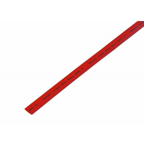 Термоусадочная трубка 7,0/3,5 мм, красная, упаковка 50 шт. по 1 м | 20-7004 | REXANT