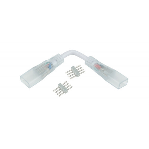 Переходник для ленты угловой RGB 220V 5050 (10pkt) RGB | a035334 | Elektrostandard