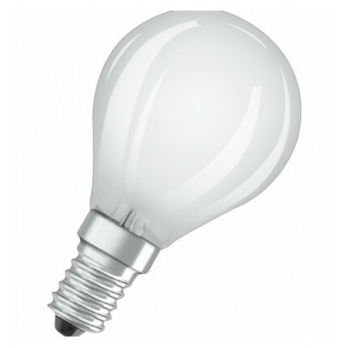 Лампа светодиодная LEDPCLP40 4W/827 230VGLFR E14 10X1 | 4058075438552 | OSRAM
