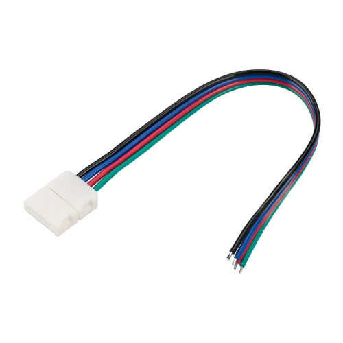 Коннектор выводной FIX-RGB-10mm-150mm-X1 (4-pin) | 023952 | Arlight