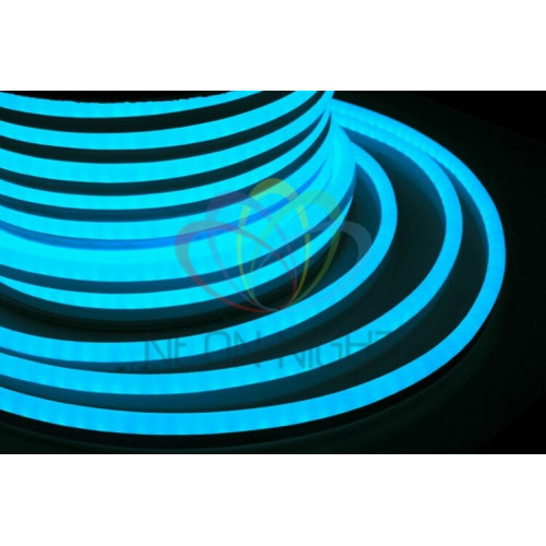 Гибкий неон LED SMD 8х16 мм, синий, 120 LED/м, бухта 100 м | 131-043 | NEON-NIGHT