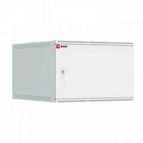 Шкаф телекоммуникационный настенный 6U (600х650) дверь металл, Astra A серия EKF Basic | ITB6M650 | EKF