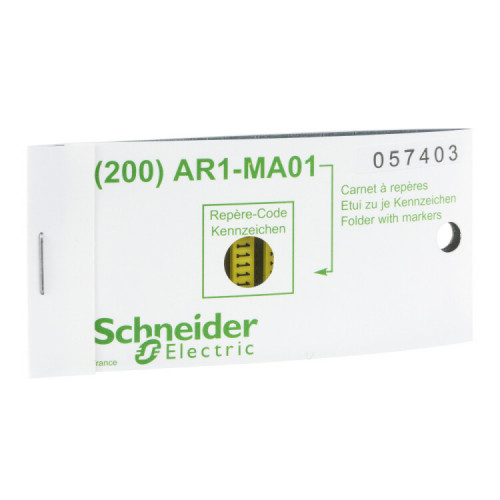 МАРКИРОВКА, В УПАКОВКЕ 200 ШТ, БУКВА C | AR1MB01C | Schneider Electric